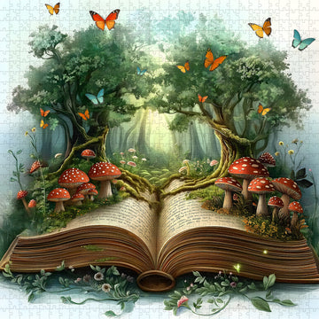 Libro de la jungla Rompecabezas 1000 piezas